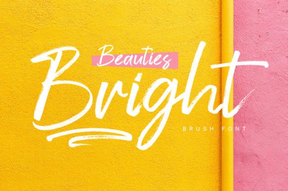 Beauties Bright Typeface for Editorial Design