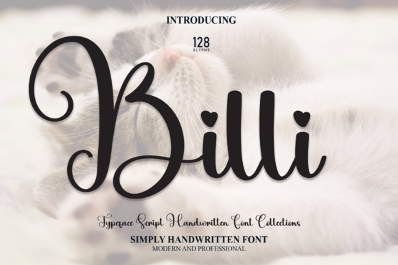 Billi: A Romantic Script Font for Branding