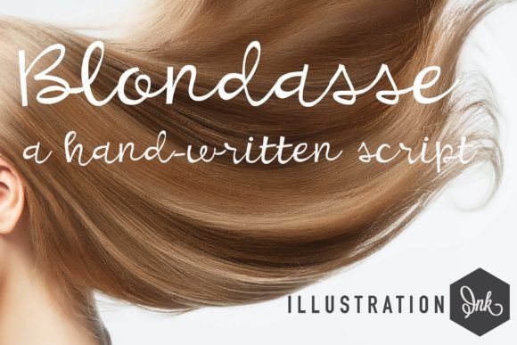 Blondasse: A Quirky Handwritten Font for Branding