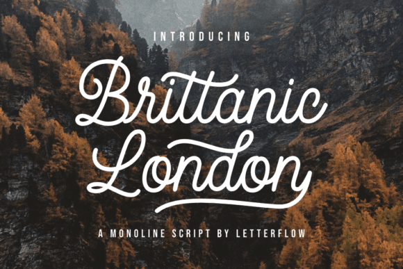 Brittanic London: A Web Designer’s Guide to Modern Script Fonts
