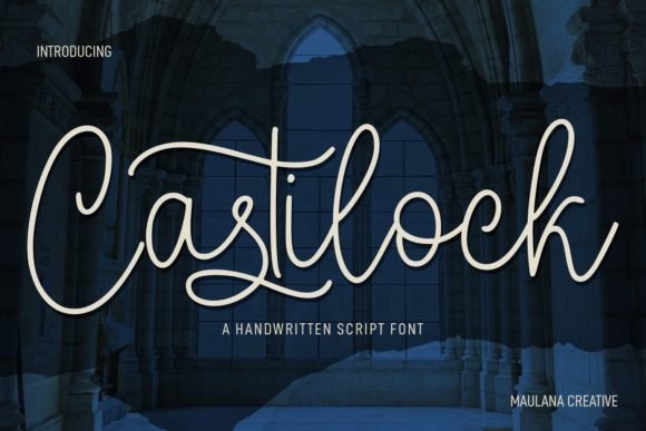 Castilock Typeface for Modern Logo Design