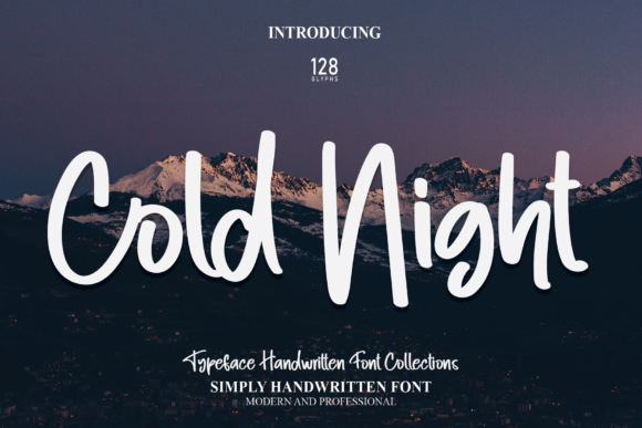 Cold Night Font: A Versatile Script for Modern Design