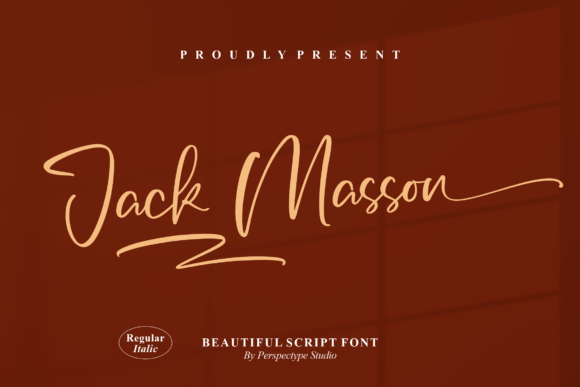 Jack Masson Typeface for Modern Web Design