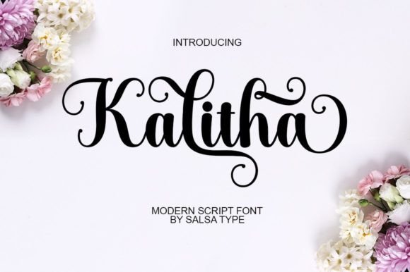 Kalitha: Elevating Brand Identity with Elegant Script
