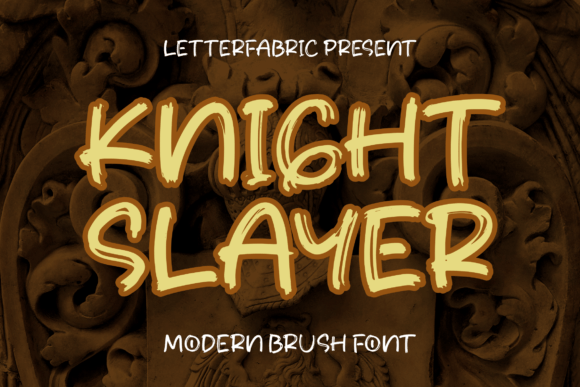 Knight Slayer: A Modern Handwritten Font for Makers