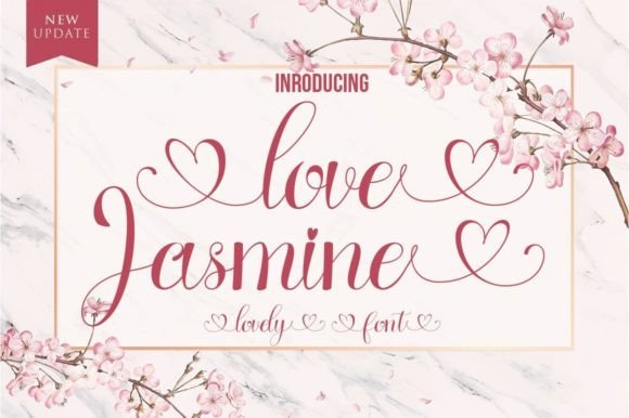 Love Jasmine: A Script Typeface for Digital Elegance