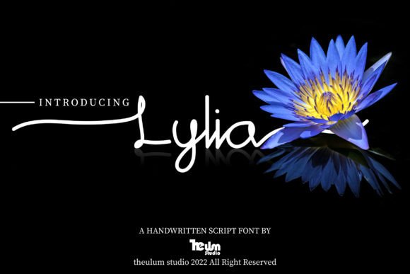 Lylia: The Script Font That Elevates Campaign Design