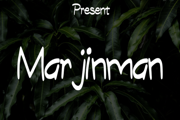 Marjinman: A Modern Script Typeface for Makers