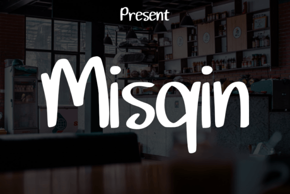 Misqin: A Modern Script Typeface for Luxury Branding
