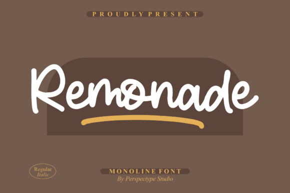 Remonade: The Perfect Monoline Font for Makers