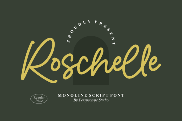 Roschelle Script Font Review for Designers