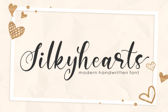Silkyhearts: A Stylish Script Font for Web Design