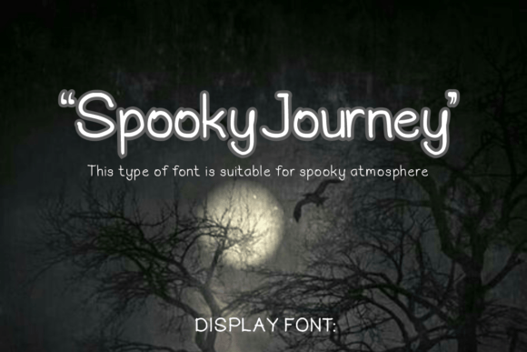 Spooky Journey Typeface for Makers
