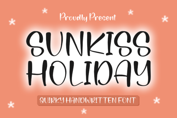 Sunkiss Holiday: The Perfect Handwritten Font for Crafters